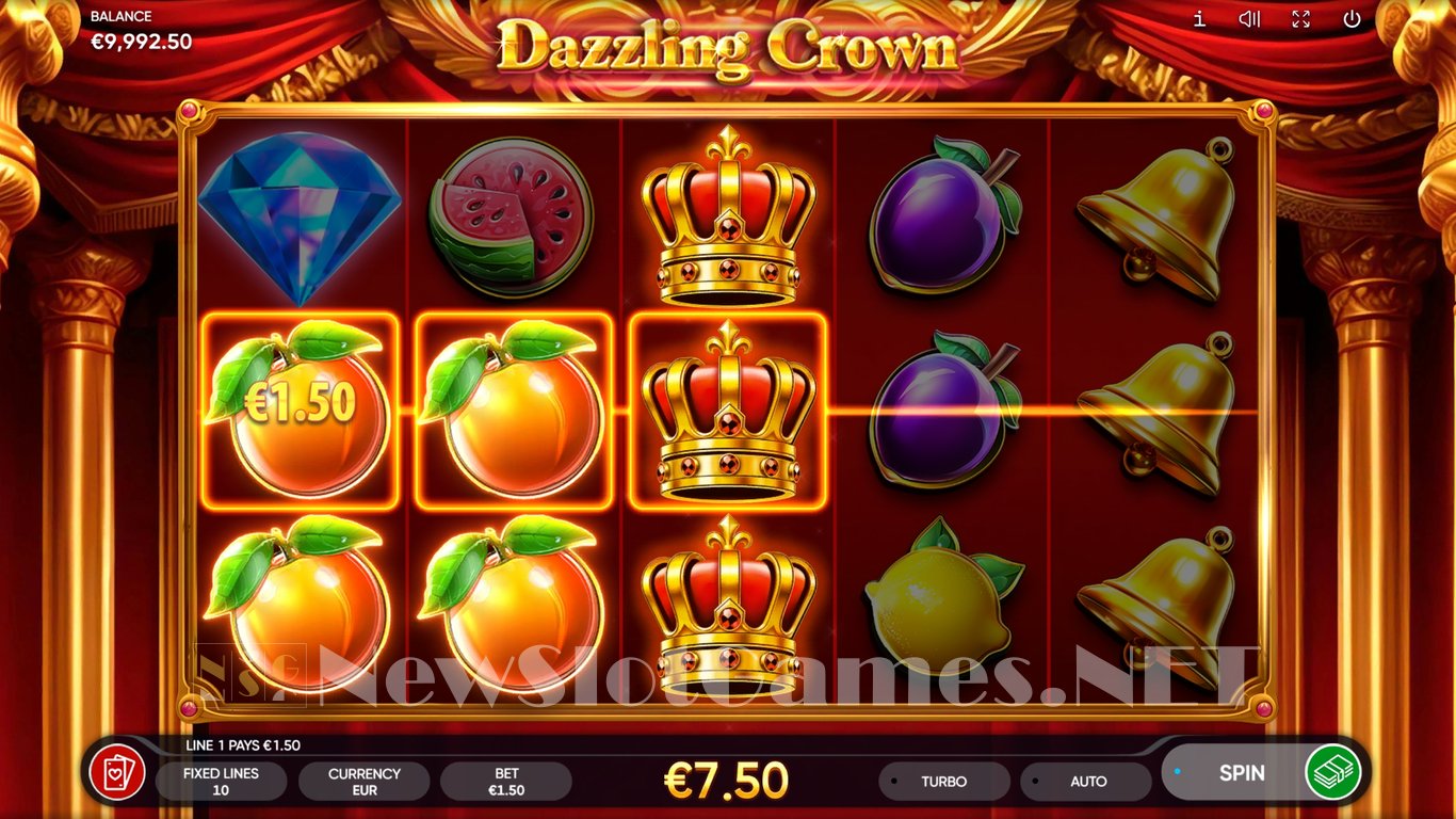 Dazzling Crown Slot Slot Image in Demo - pic. 4