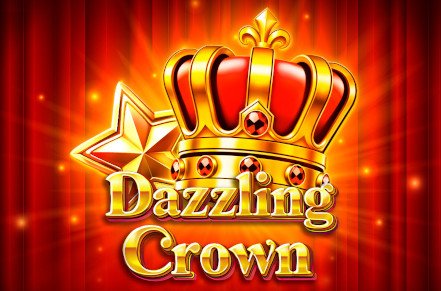 Dazzling Crown Slot Logo