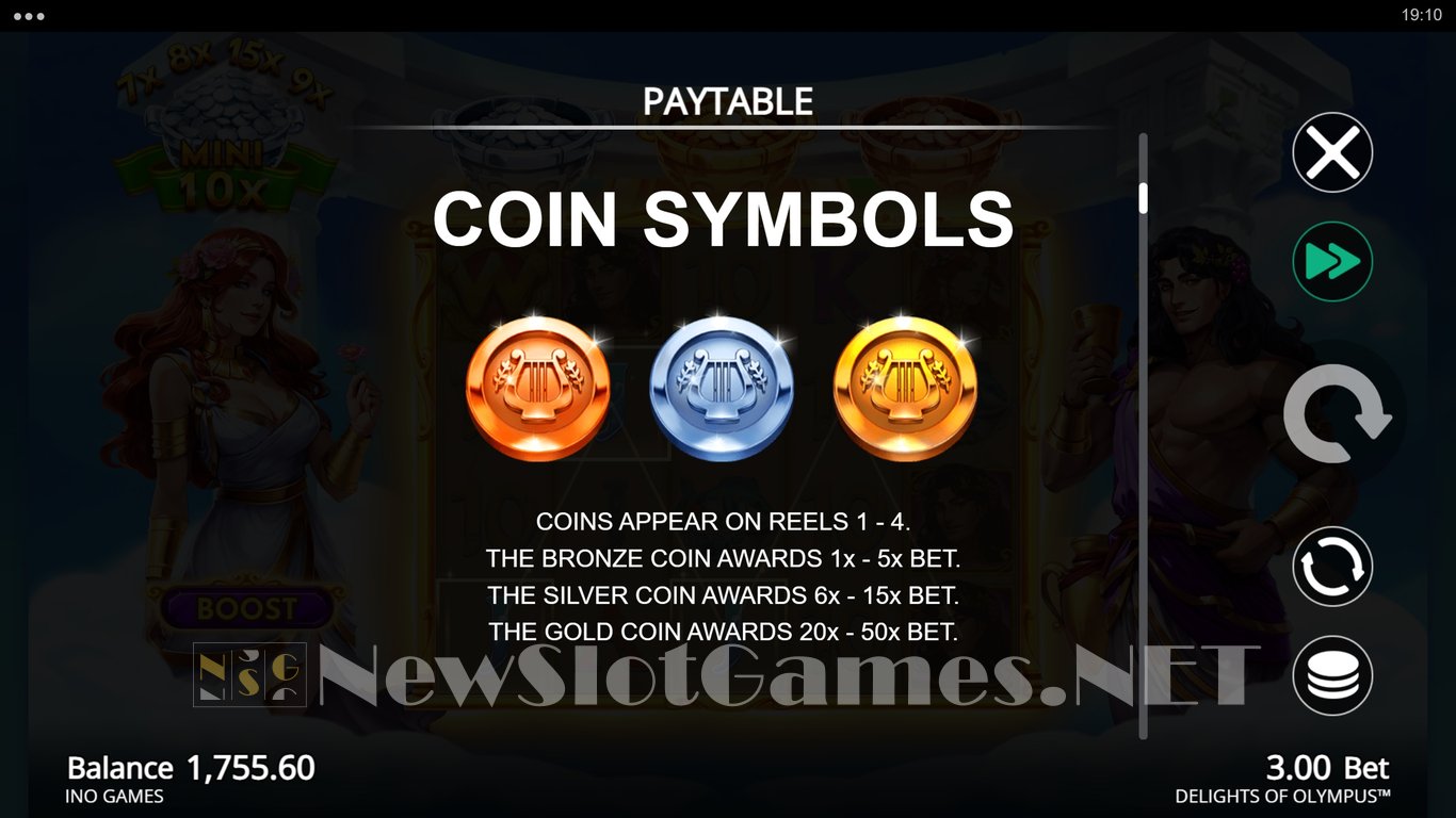 Delights of Olympus Slot Slot Image in Demo - pic. 12