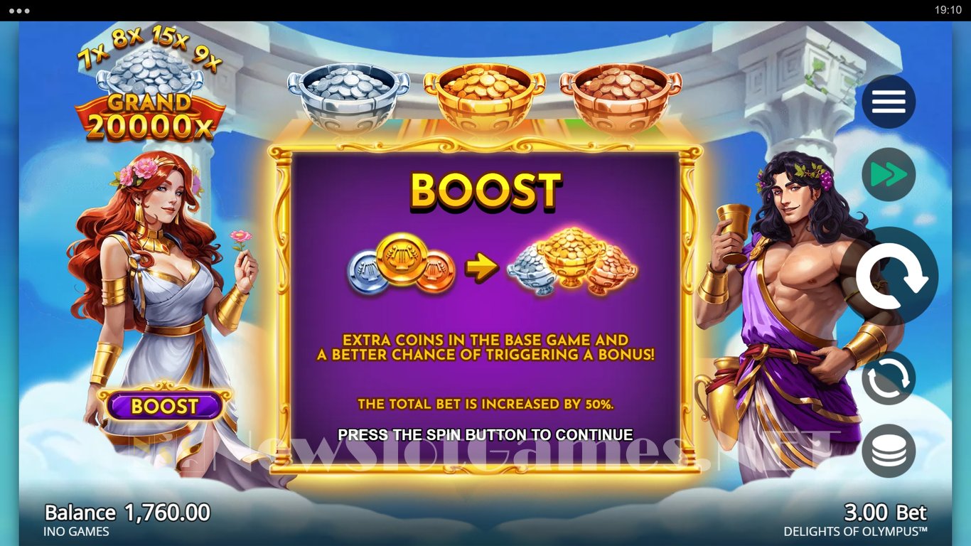 Delights of Olympus Slot Slot Image in Demo - pic. 9