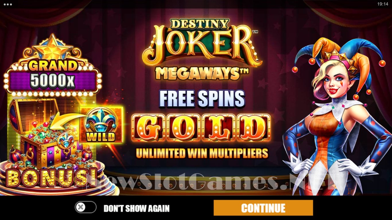 Destiny Joker Megaways Slot Demo Image