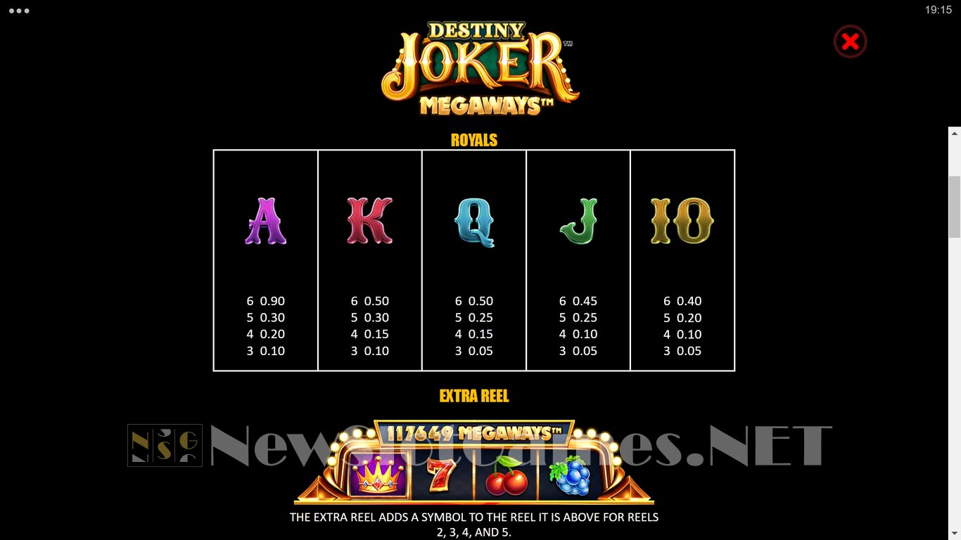 Destiny Joker Megaways Slot Slot Image in Demo - pic. 8