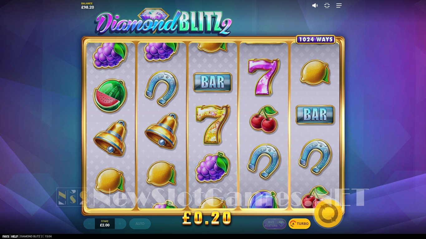Diamond Blitz 2 Slot Demo Image