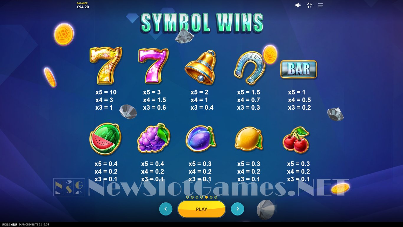 Diamond Blitz 2 Slot Slot Image in Demo - pic. 5