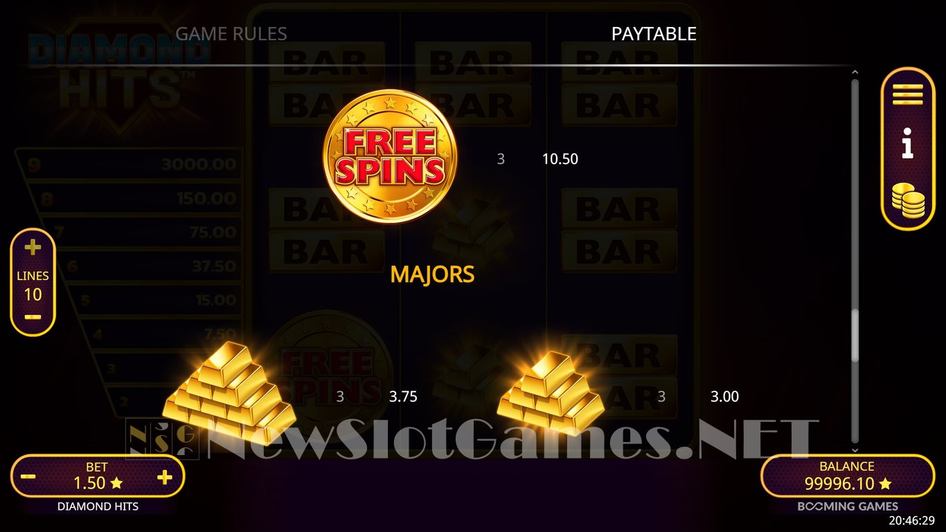 Diamond Hits Slot Slot Image in Demo - pic. 8
