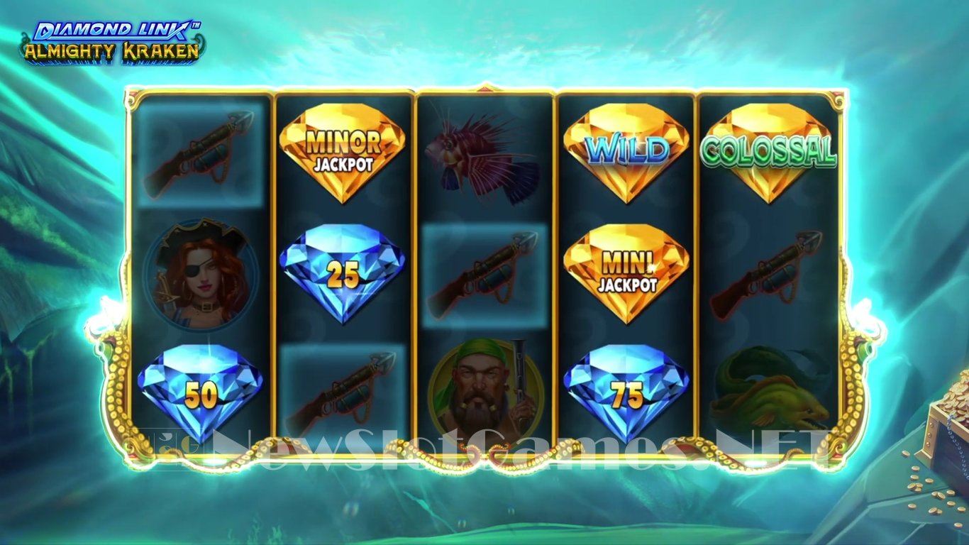 Diamond Link Almighty Kraken Slot Demo Image