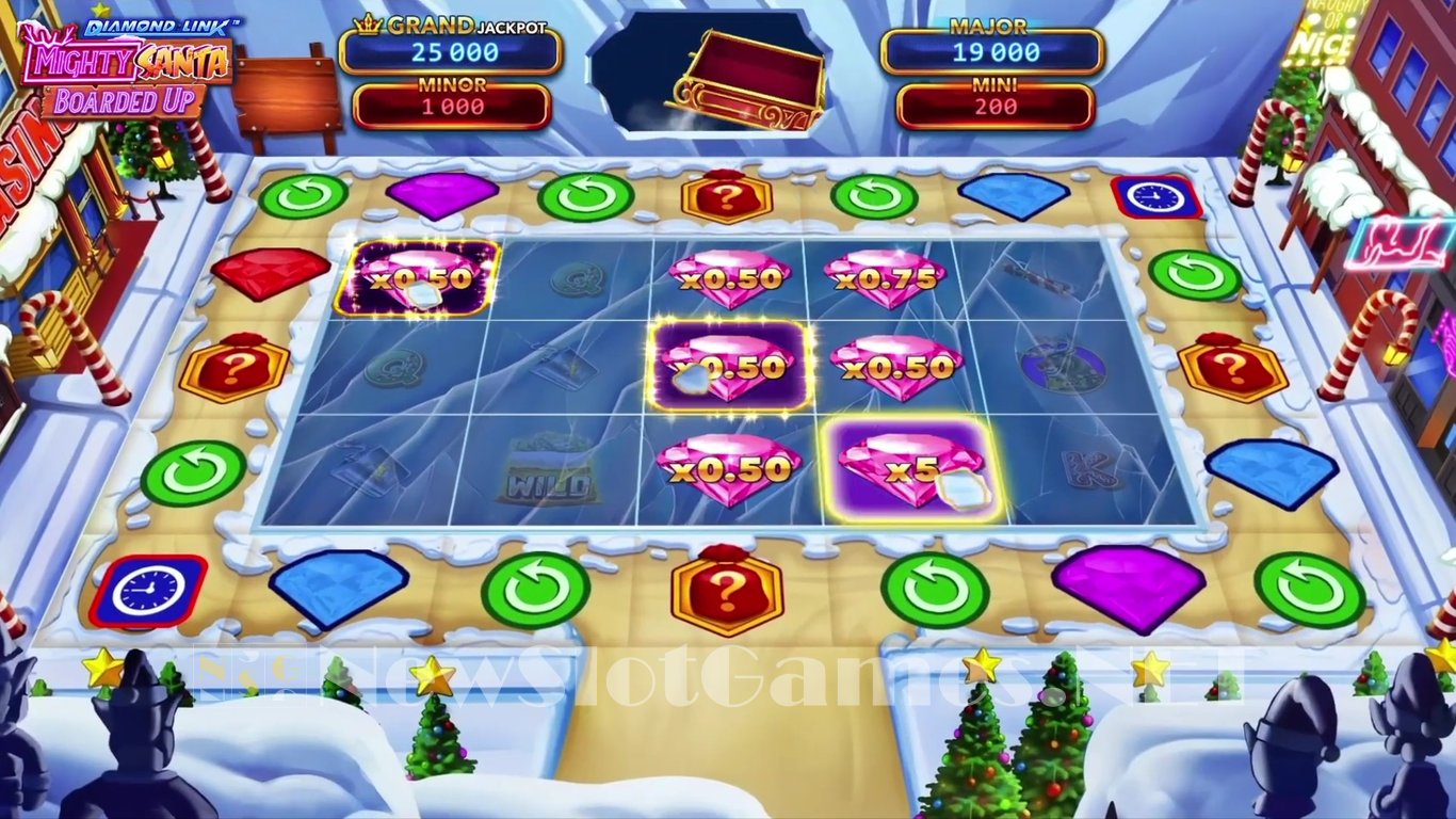 Diamond Link – Mighty Santa Boarded Up Slot Slot Image in Demo - pic. 4