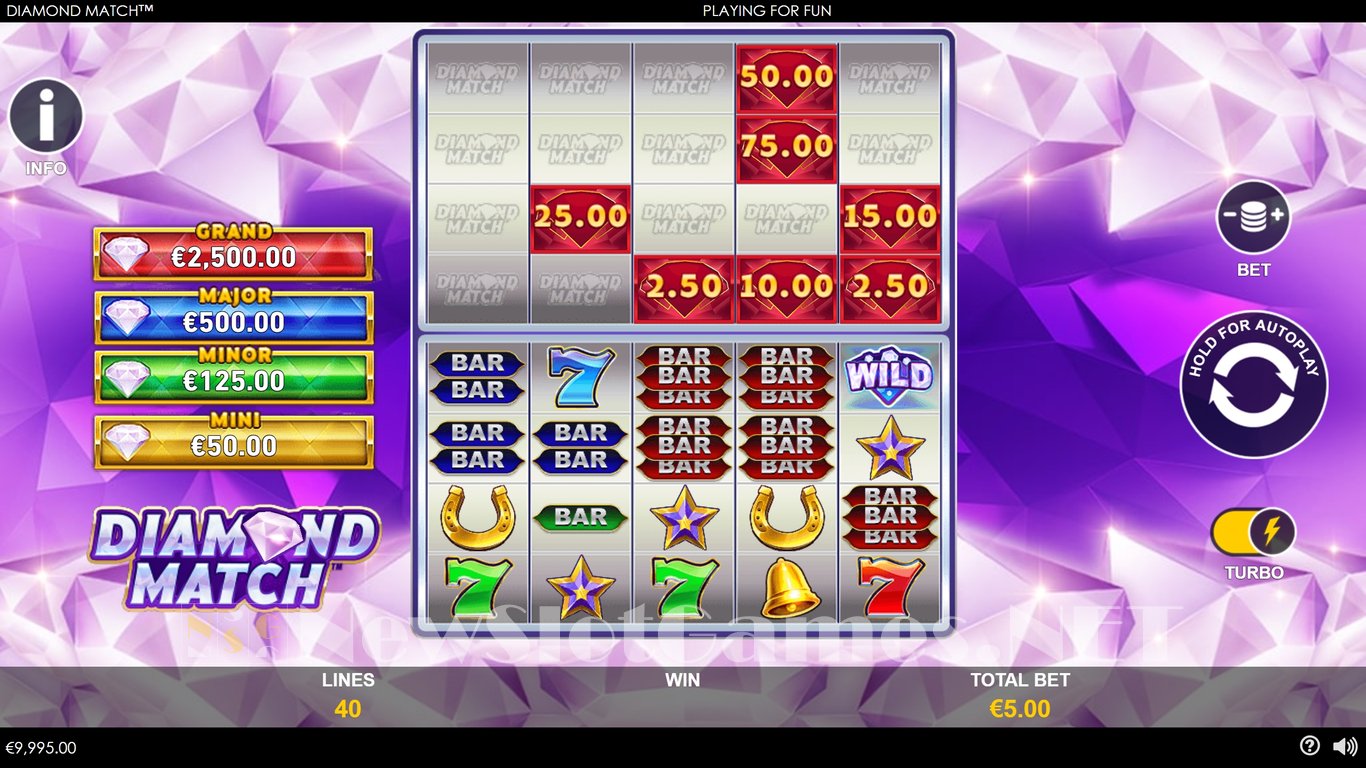Diamond Match Deluxe Slot Slot Image in Demo - pic. 2