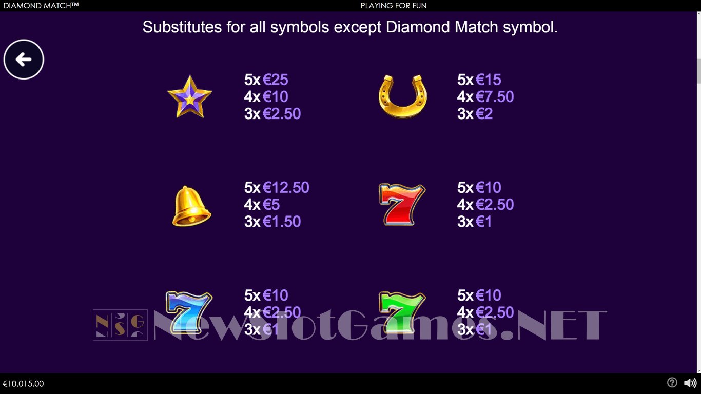 Diamond Match Deluxe Slot Slot Image in Demo - pic. 8