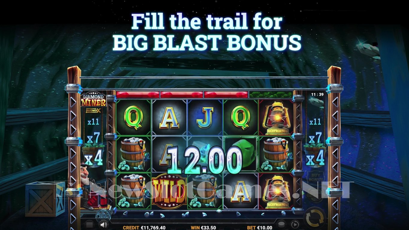 Diamond Miner DuoMax Slot Slot Image in Demo - pic. 2