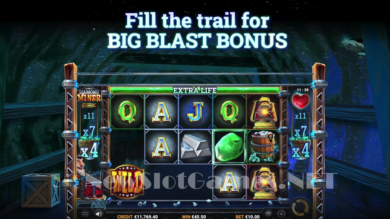 Diamond Miner DuoMax Slot Slot Image in Demo - pic. 3