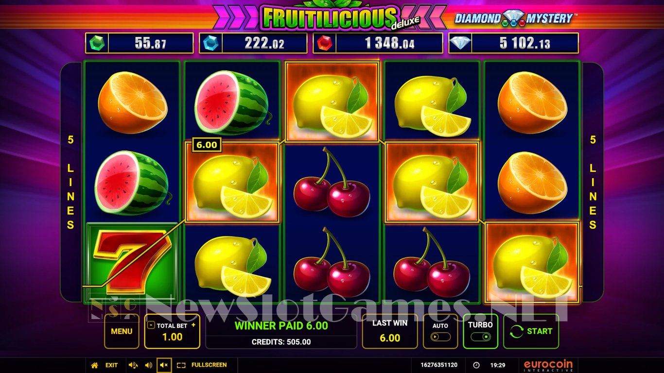 Diamond Mystery Fruitilicious Deluxe Slot Slot Image in Demo - pic. 4