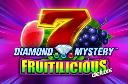 Diamond Mystery Fruitilicious Deluxe Slot Logo