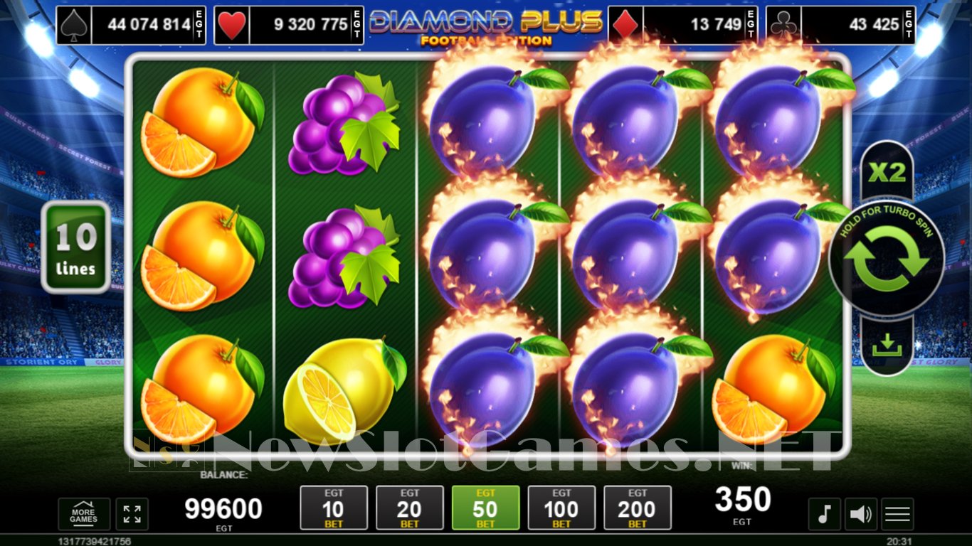 Diamond Plus Football Edition Slot Slot Image in Demo - pic. 3