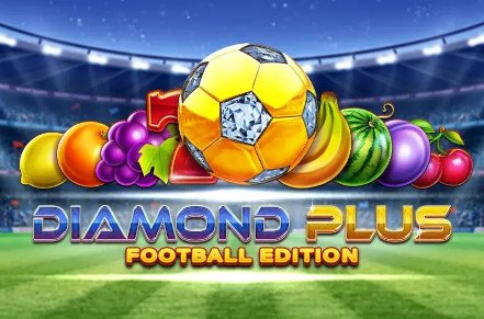 Diamond Plus Football Edition Slot Logo