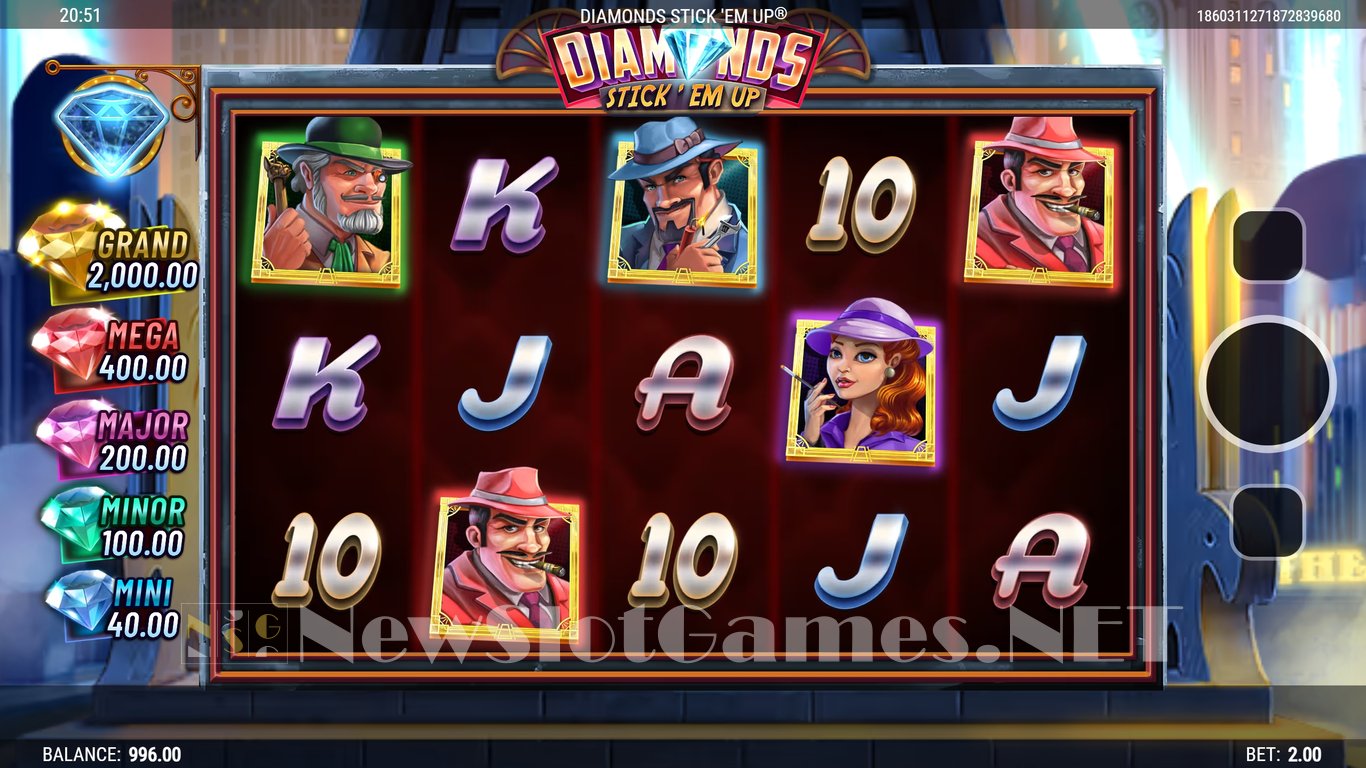 Diamonds Stick Em Up Slot Slot Image in Demo - pic. 3