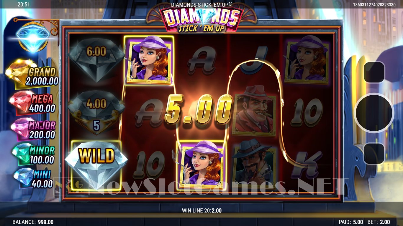 Diamonds Stick Em Up Slot Slot Image in Demo - pic. 5