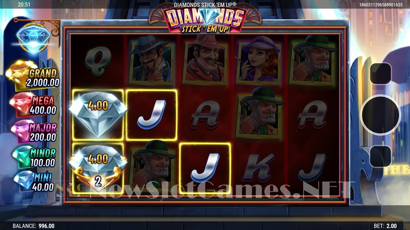 Diamonds Stick Em Up Slot Slot Image in Demo - pic. 9