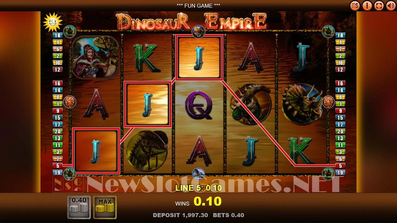 Dinosaur Empire Slot Slot Image in Demo - pic. 4