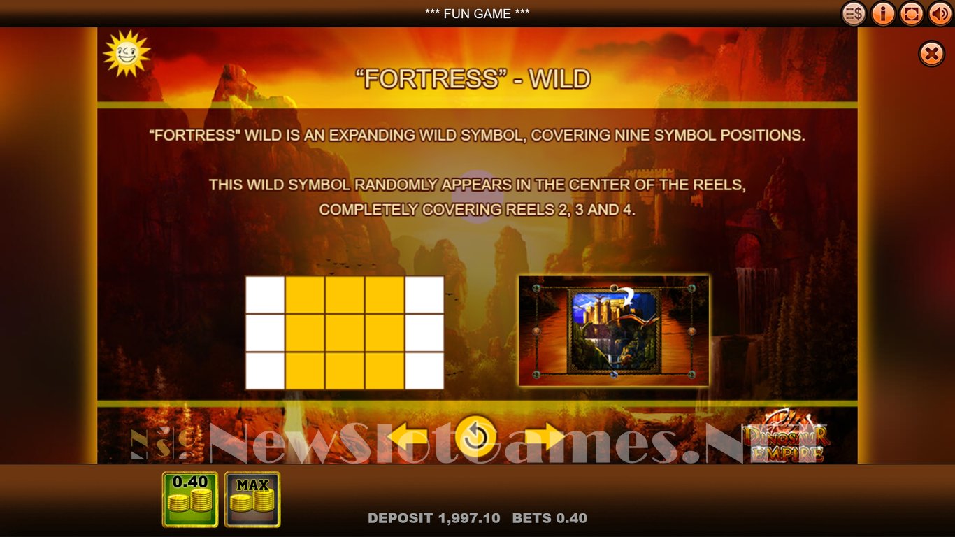 Dinosaur Empire Slot Slot Image in Demo - pic. 8