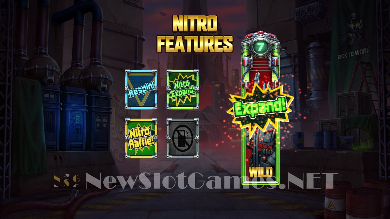Dirty Dawgs of Nitropolis Slot Demo Image