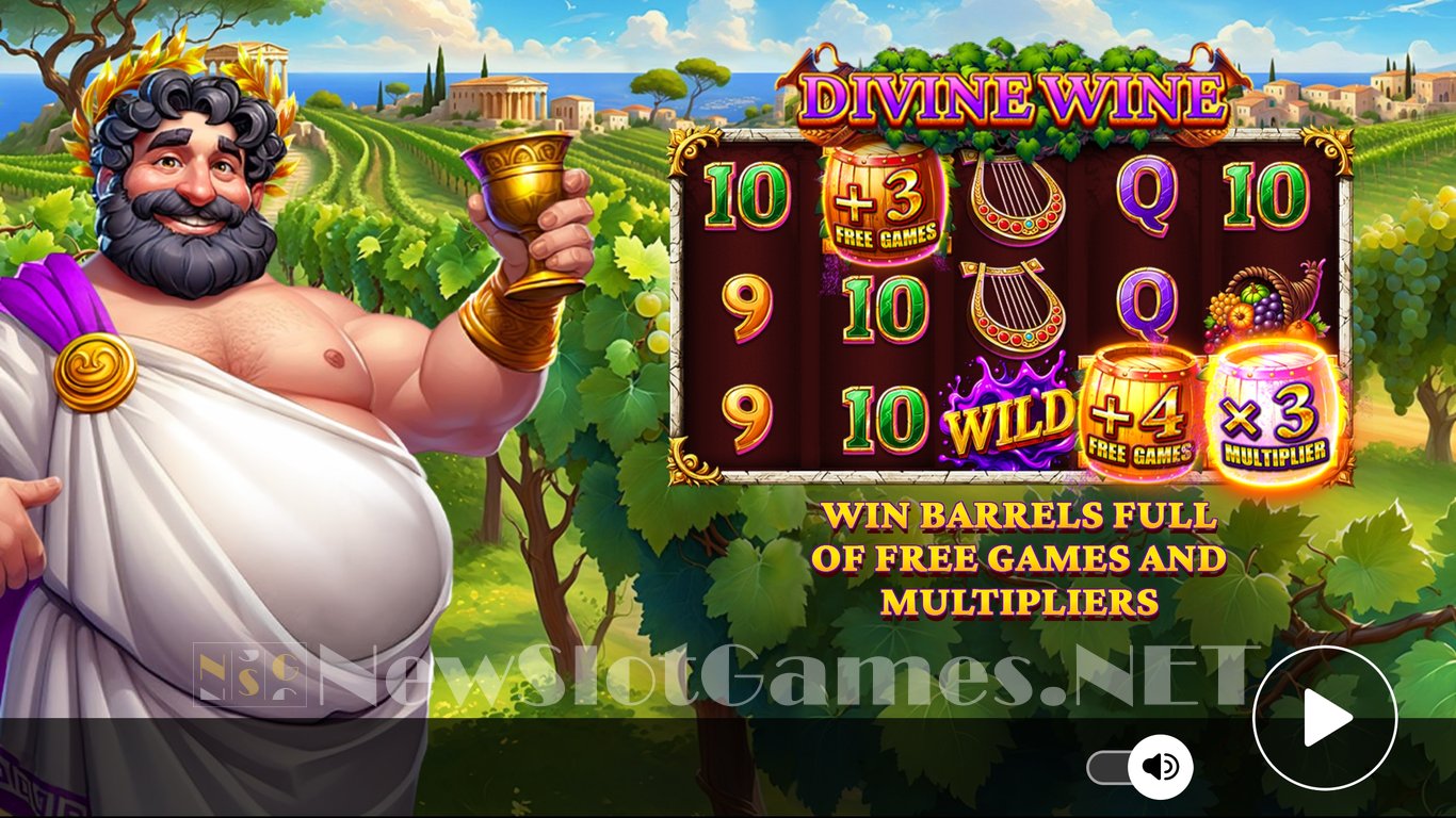 Divine Wine Slot Demo Image