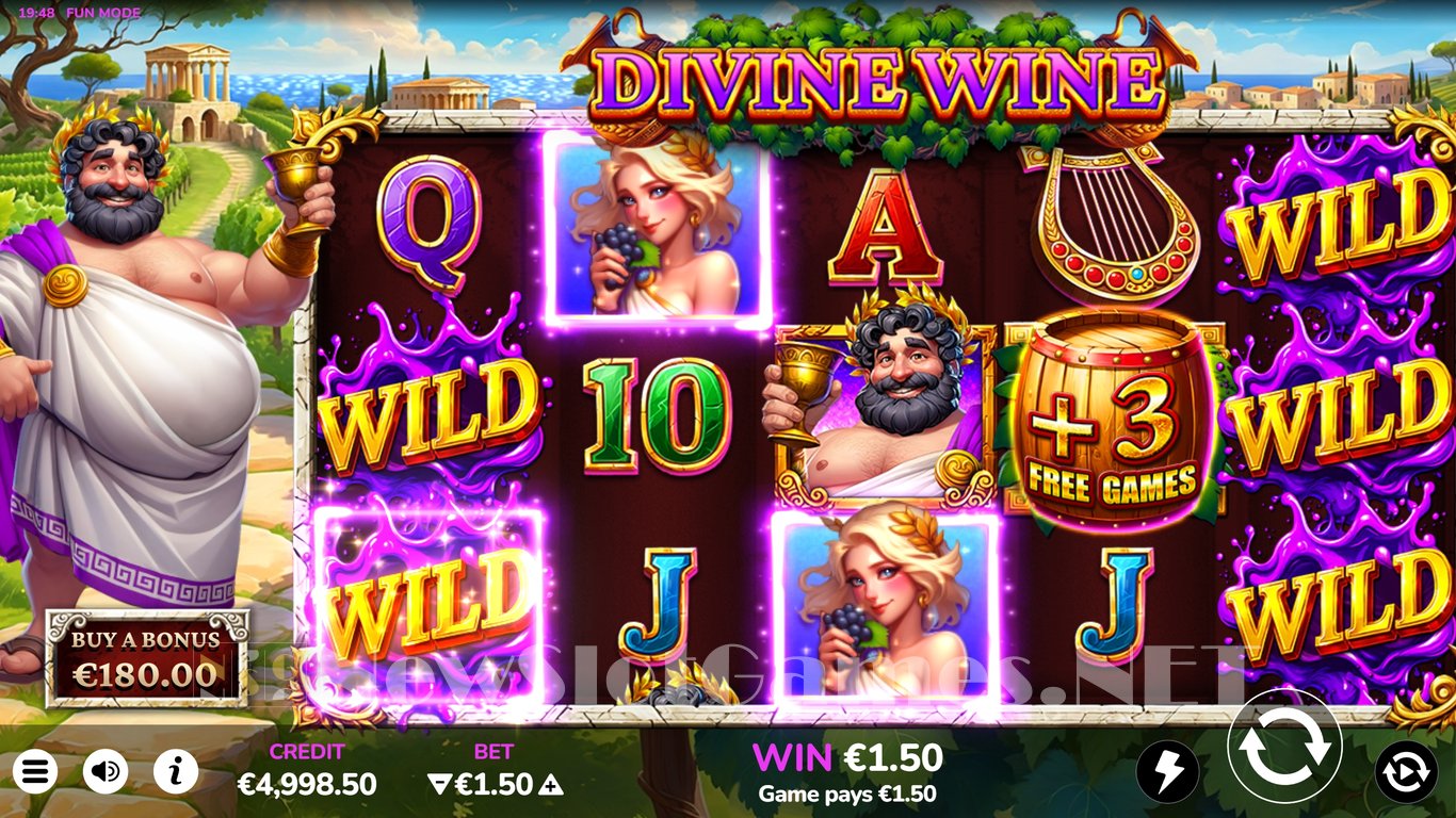 Divine Wine Slot Slot Image in Demo - pic. 3