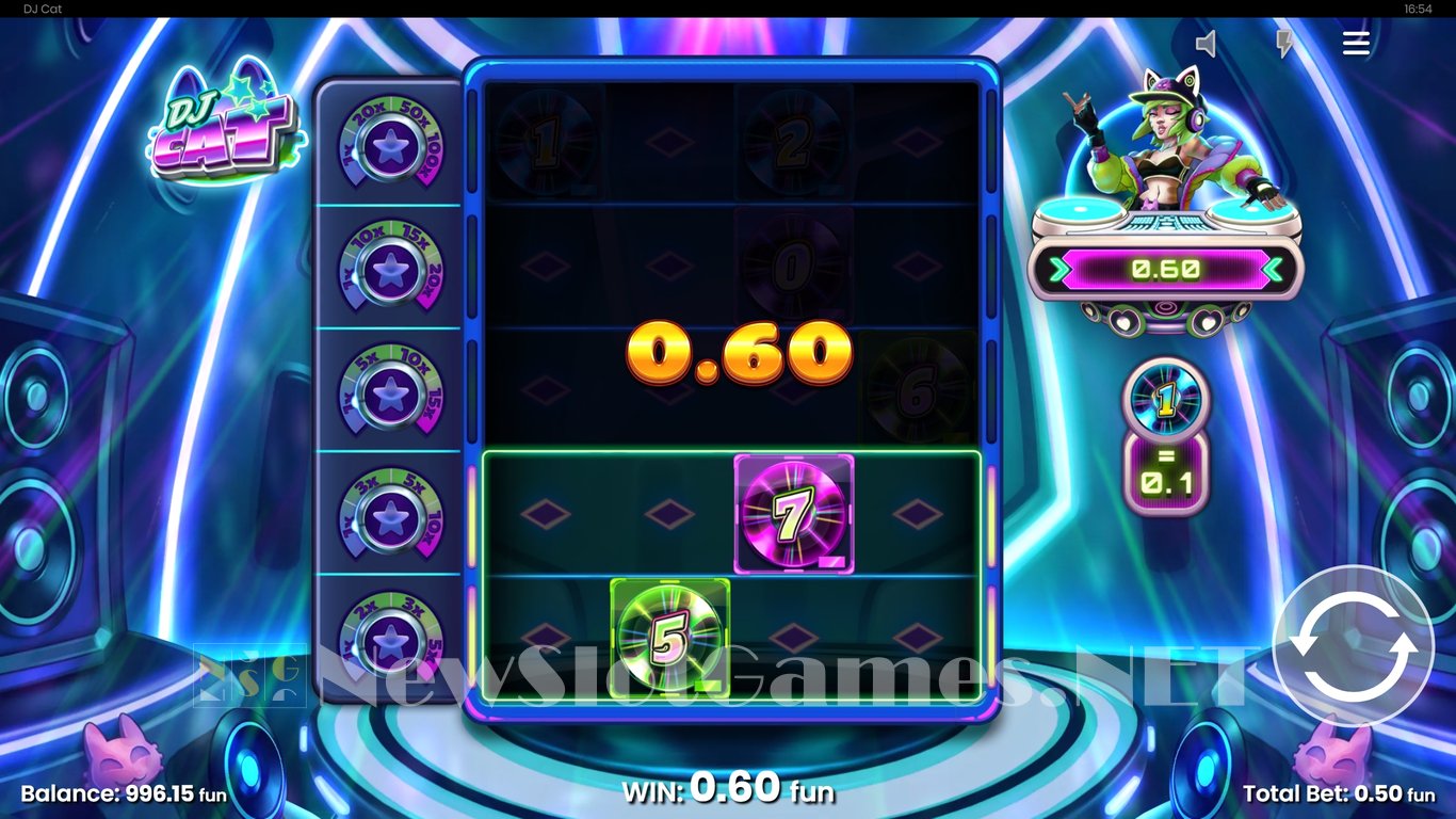 DJ Cat Slot Slot Image in Demo - pic. 5
