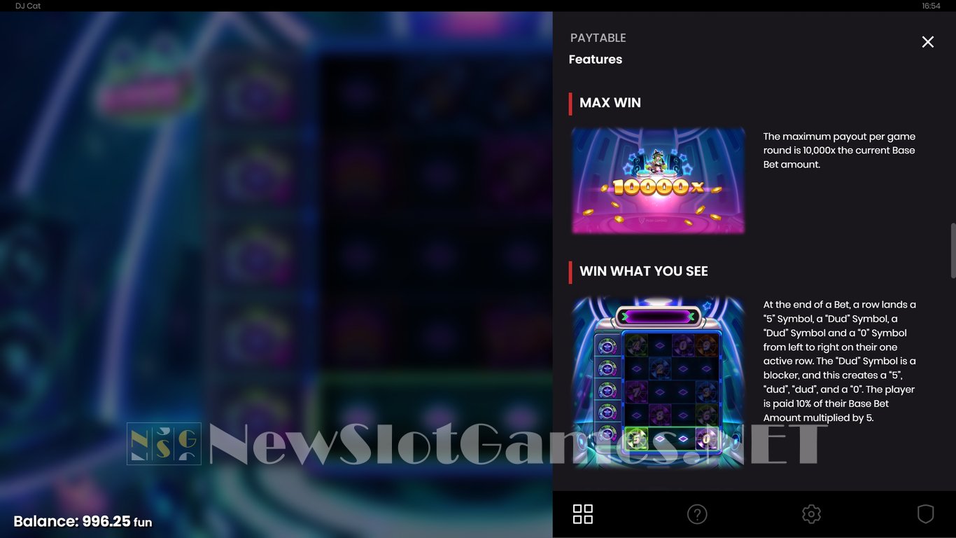 DJ Cat Slot Slot Image in Demo - pic. 8