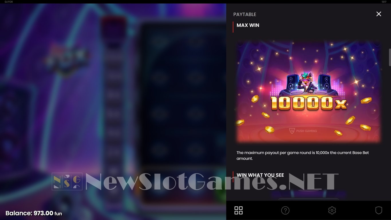 DJ Fox Slot Slot Image in Demo - pic. 10