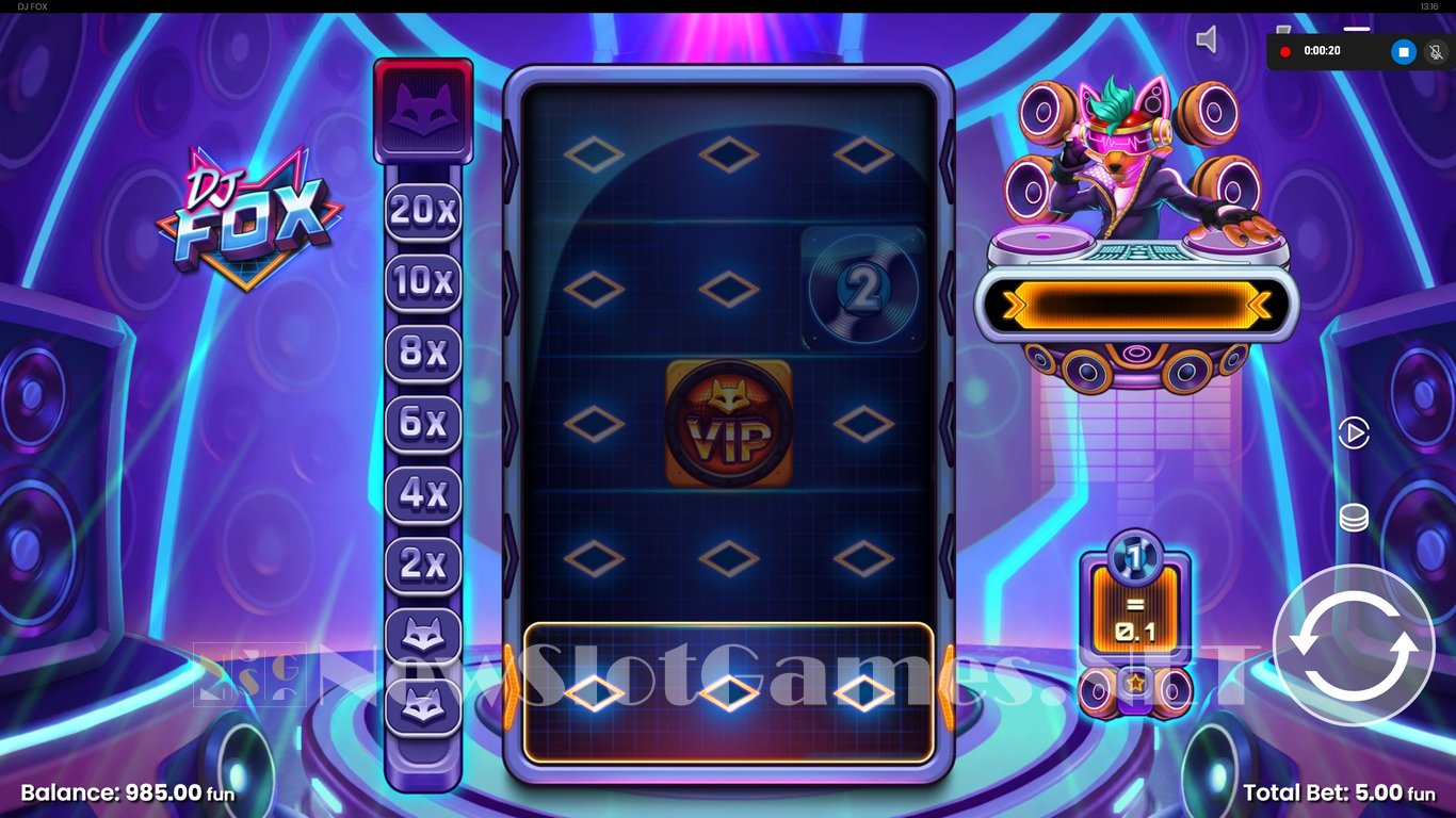 DJ Fox Slot Slot Image in Demo - pic. 2