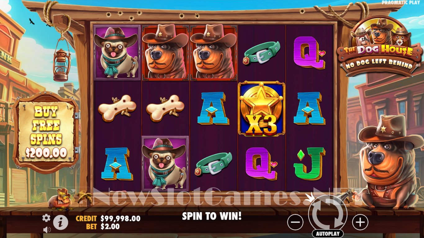 The Dog House - No Dog Left Behind Slot Demo Image