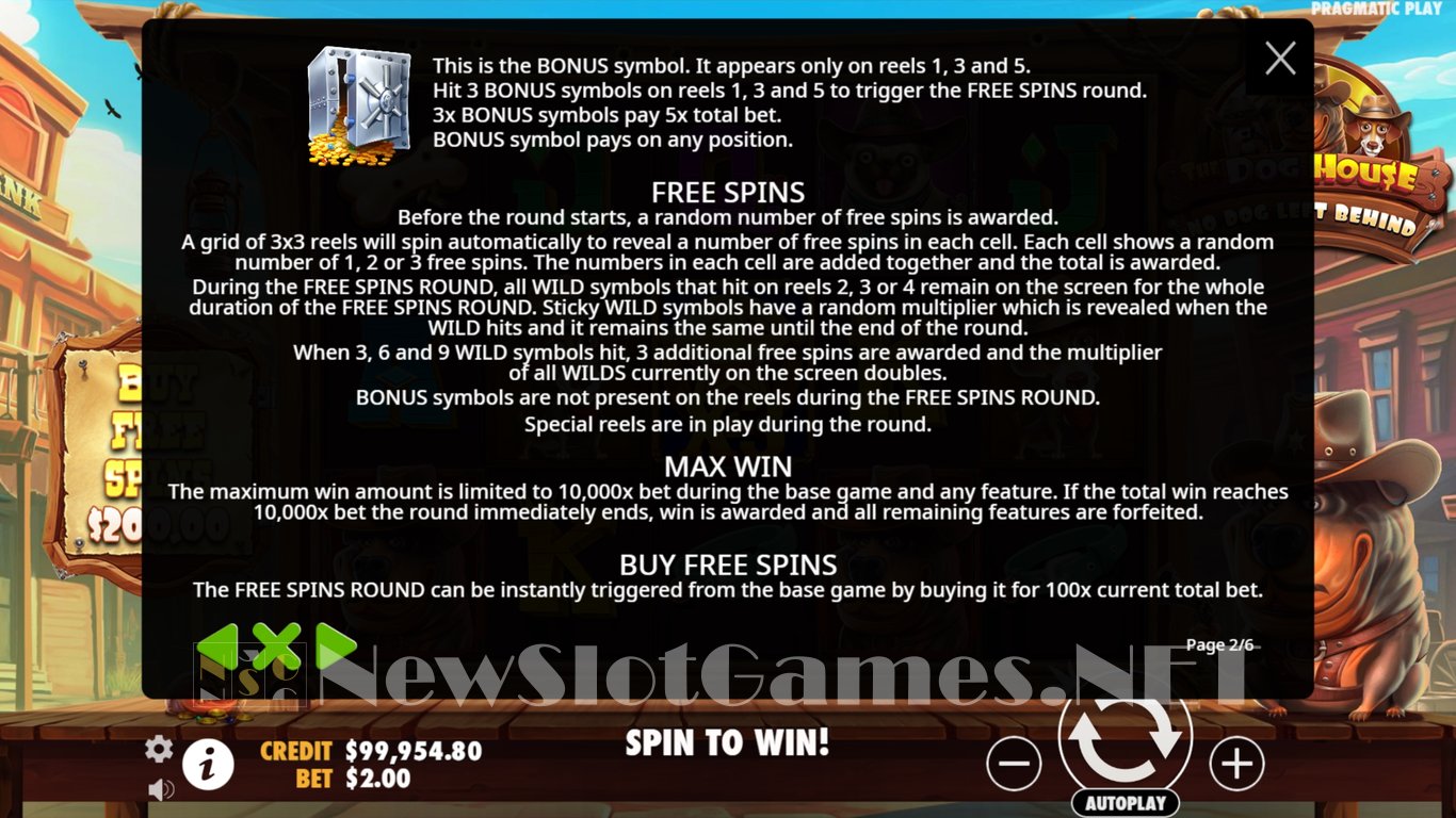 The Dog House - No Dog Left Behind Slot Slot Image in Demo - pic. 11