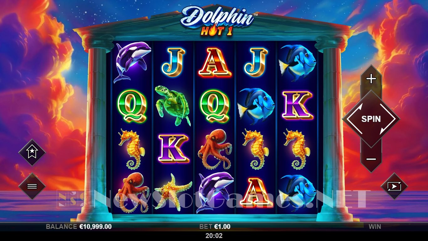 Dolphin Hot 1 Slot Demo Image