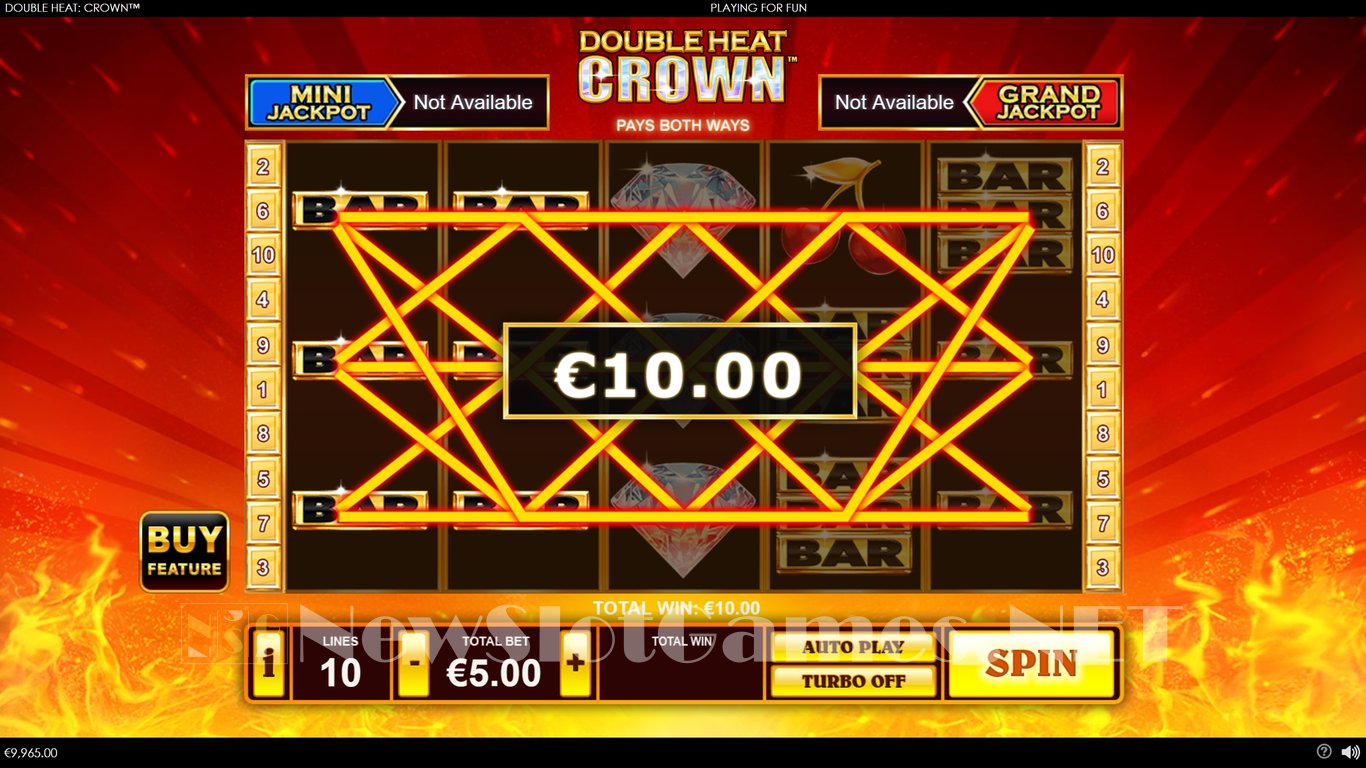 Double Heat Crown Slot Slot Image in Demo - pic. 4