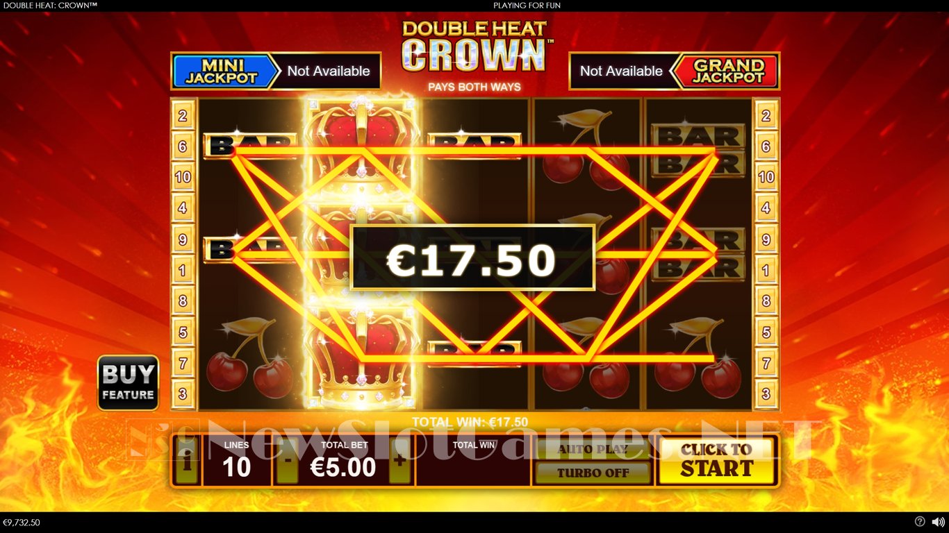Double Heat Crown Slot Slot Image in Demo - pic. 6