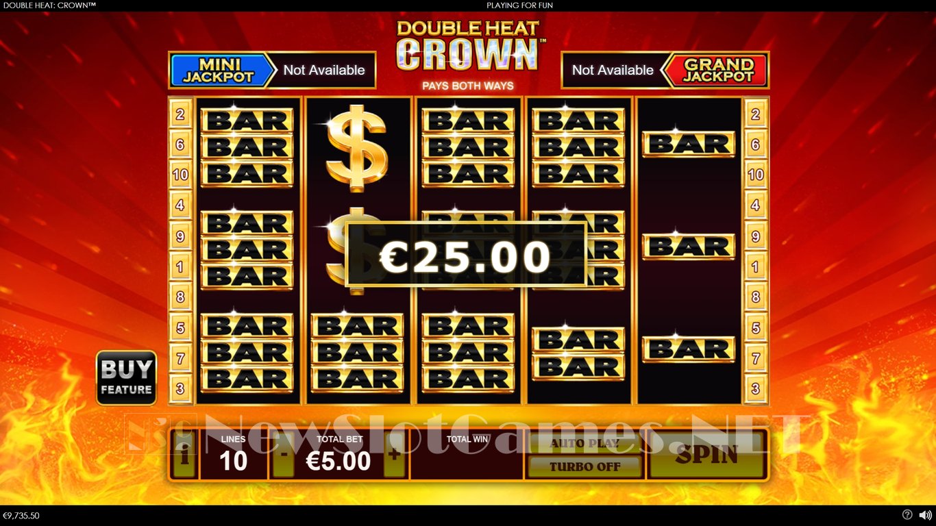 Double Heat Crown Slot Slot Image in Demo - pic. 9