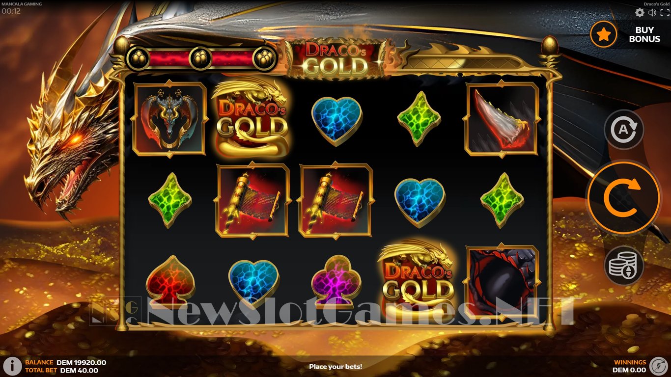Dracos Gold Slot Demo Image