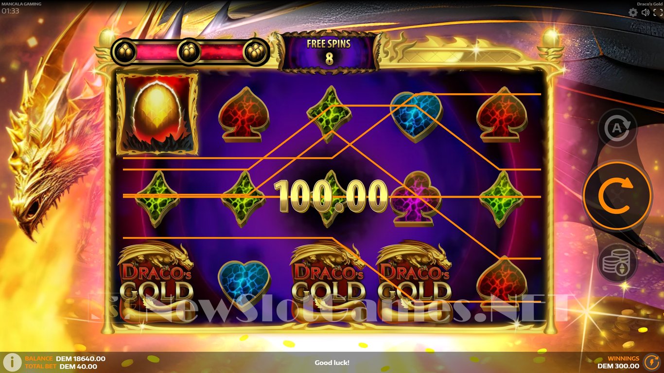 Dracos Gold Slot Slot Image in Demo - pic. 6