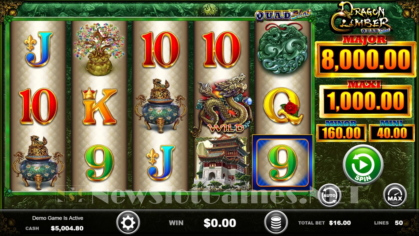 Dragon Climber Quad Shot Slot Slot Image in Demo - pic. 3