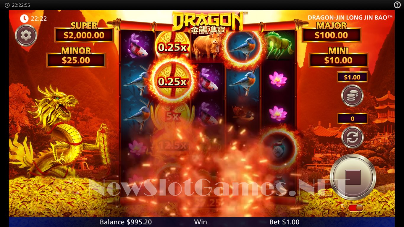 Dragon Jin Lon Lin Bao Slot Slot Image in Demo - pic. 3