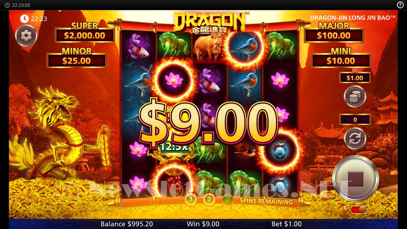 Dragon Jin Lon Lin Bao Slot Slot Image in Demo - pic. 4