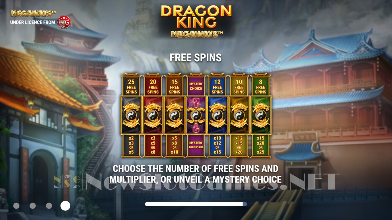 Dragon King Megaways Slot Demo Image