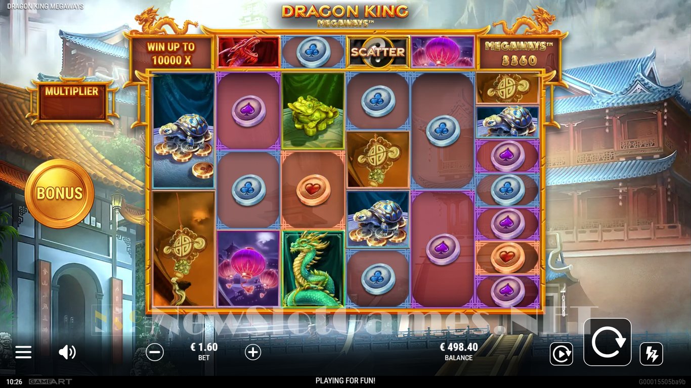 Dragon King Megaways Slot Slot Image in Demo - pic. 2