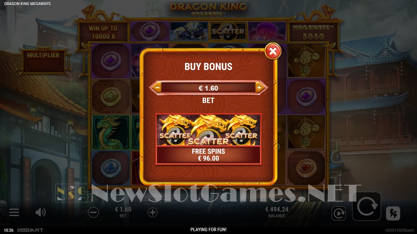 Dragon King Megaways Slot Slot Image in Demo - pic. 5
