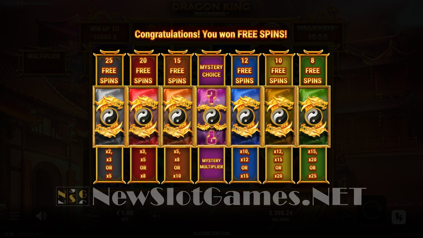 Dragon King Megaways Slot Slot Image in Demo - pic. 7
