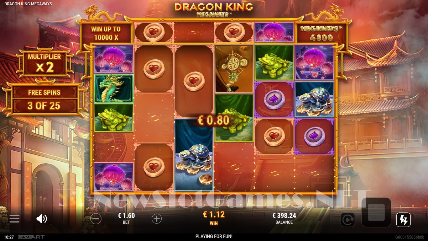Dragon King Megaways Slot Slot Image in Demo - pic. 8