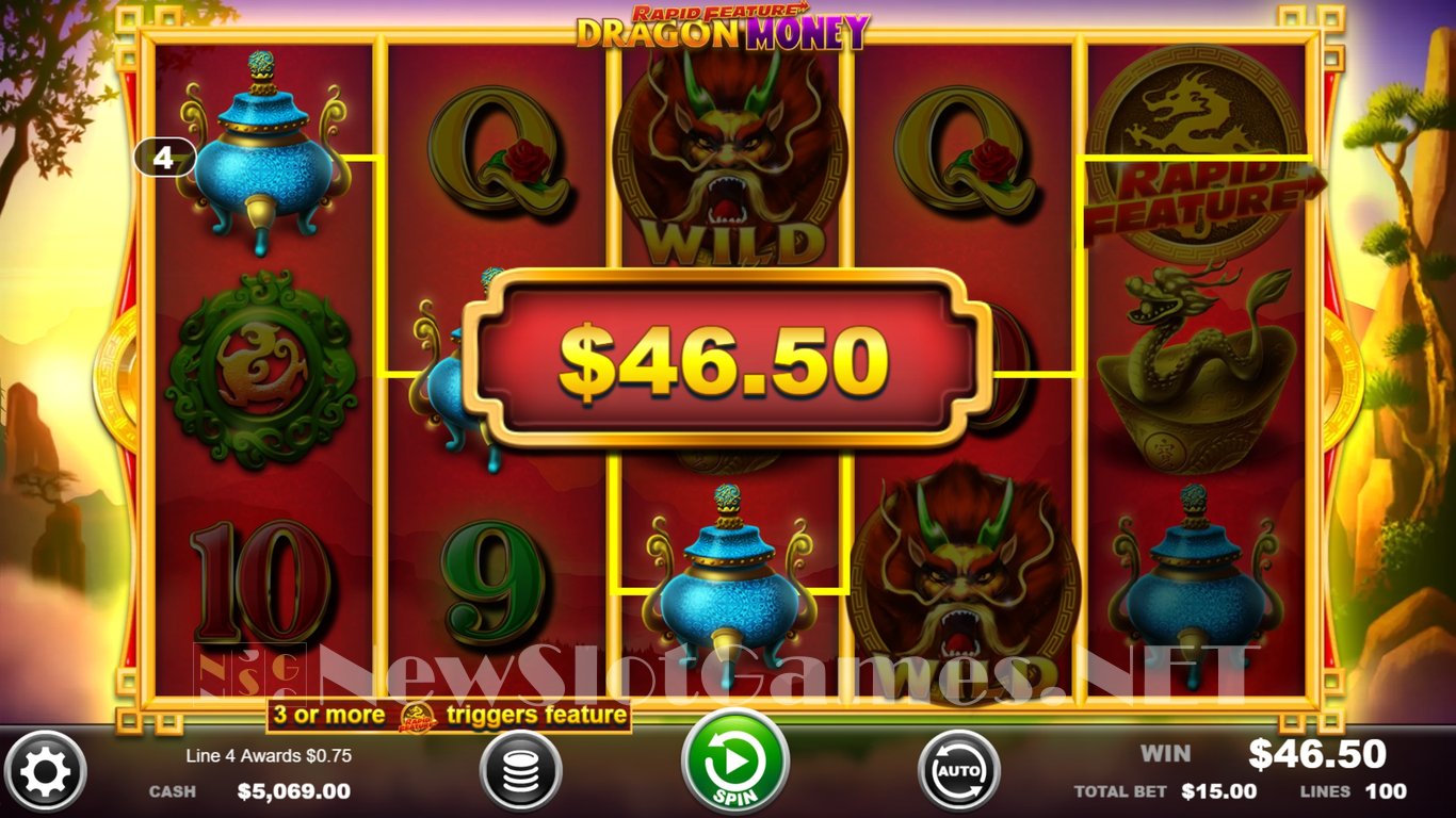 Dragon Money Rapid Feature Slot Slot Image in Demo - pic. 3