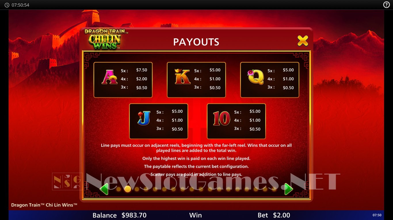 Dragon Train Chi Lin Wins Slot Slot Image in Demo - pic. 10