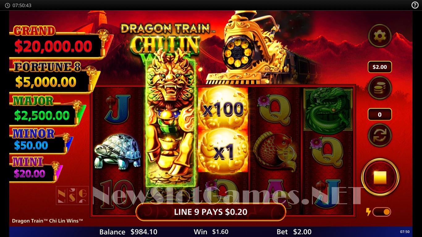 Dragon Train Chi Lin Wins Slot Slot Image in Demo - pic. 8